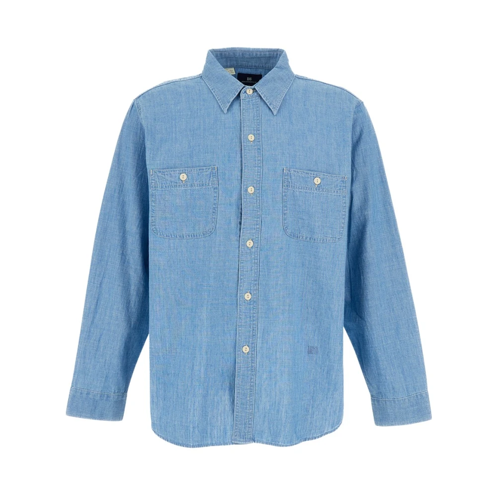 Levi's , Denim Shirts, Male, Blue, L, Work Shirt