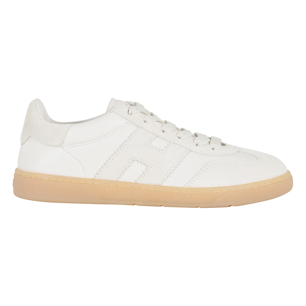 Hogan Women's White Sneakers, 6 Uk, Cool Lace-Up H