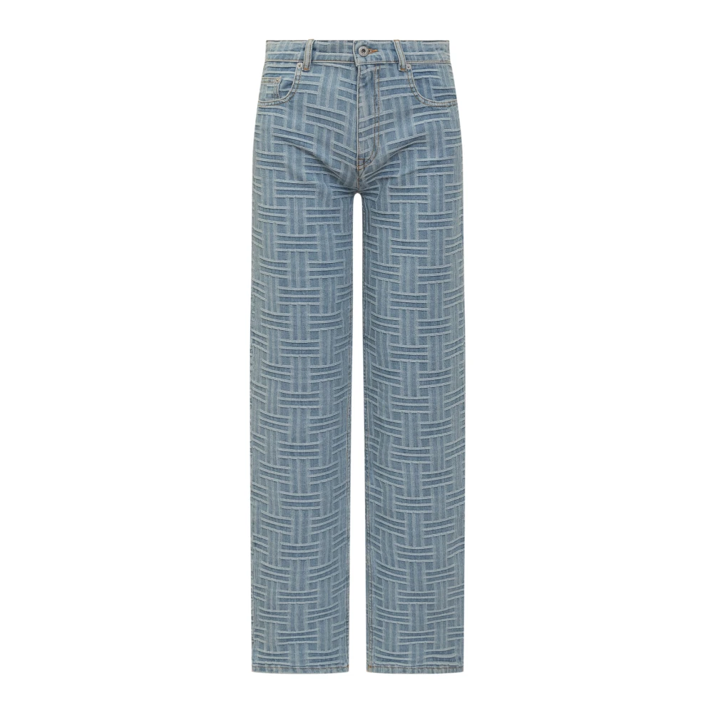 Kenzo Kvinno Blå Jeans Dam, W26, Denim, Klassiska Denim Jeans Med Knappstängning