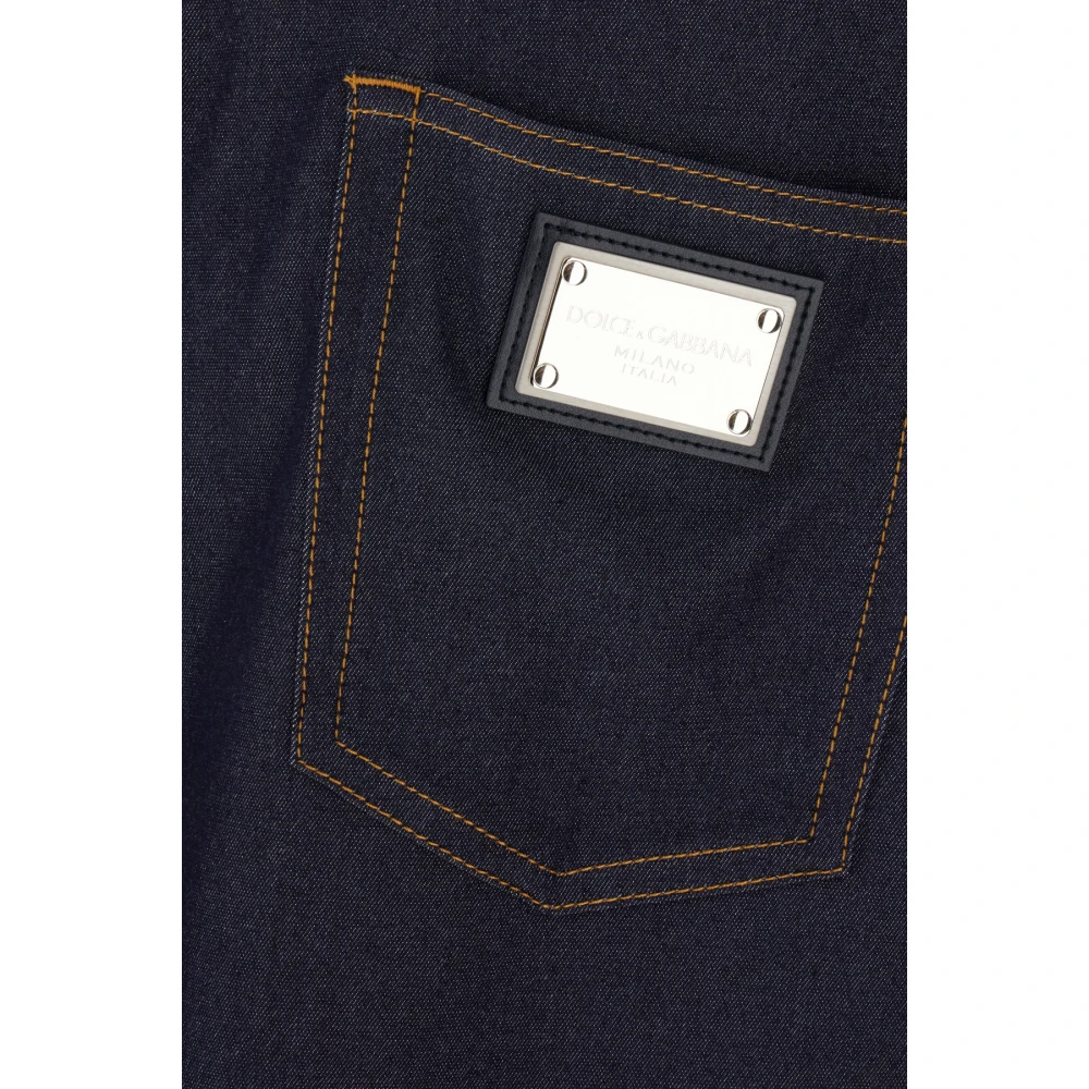 Dolce & Gabbana Casual Shorts Blue Heren