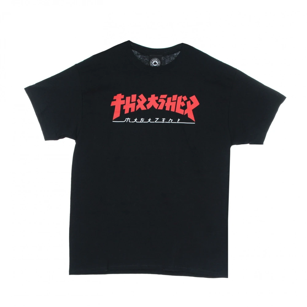Thrasher Godzilla Tee - Streetwear Kollektion Black, Herr