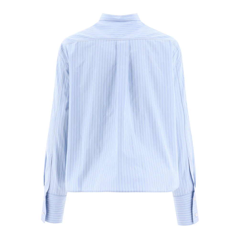 Jil Sander Donderdag Shirt van 100% katoen Blue Dames