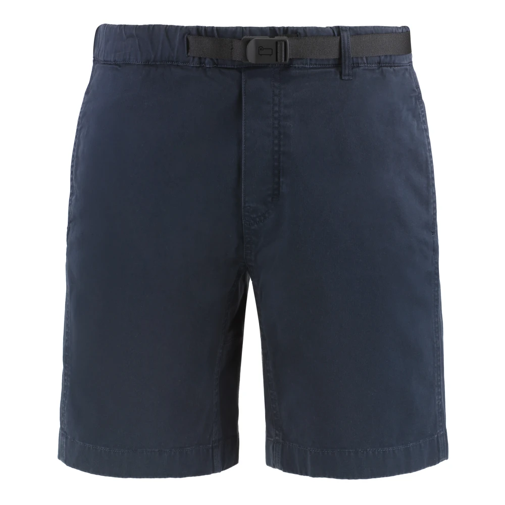 Woolrich Blue Easy Cotton Bermuda Shorts - Male - Casual Shorts - Xl - Shorts