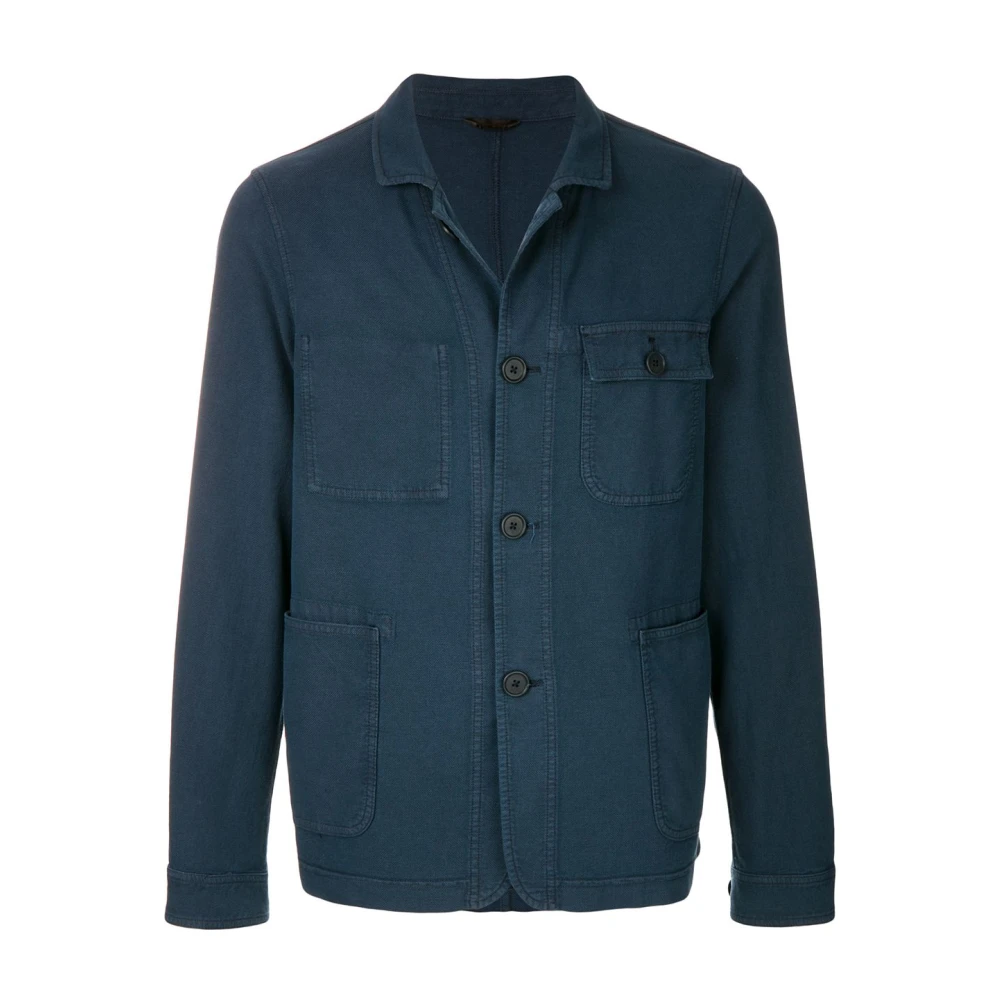 Altea Boxy Jacket Blue Heren
