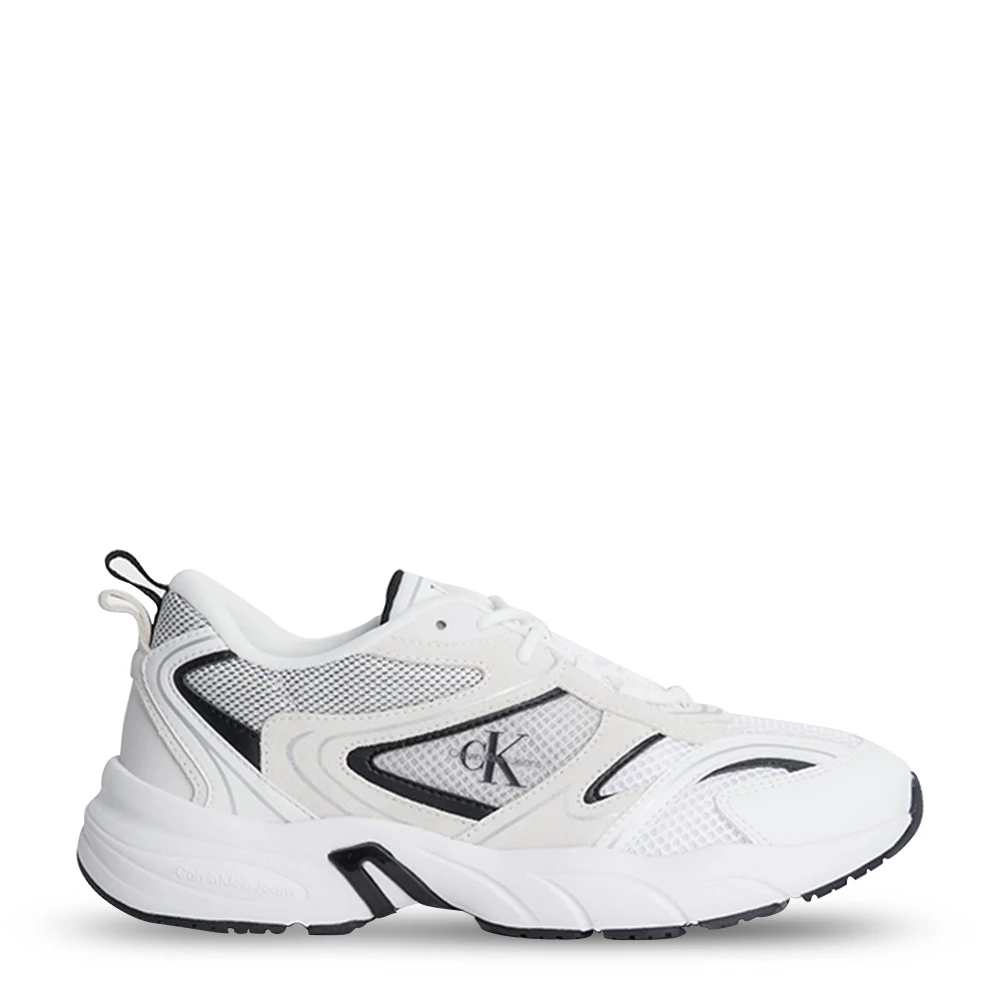 Calvin Klein Retro Tennisschoenen White Dames