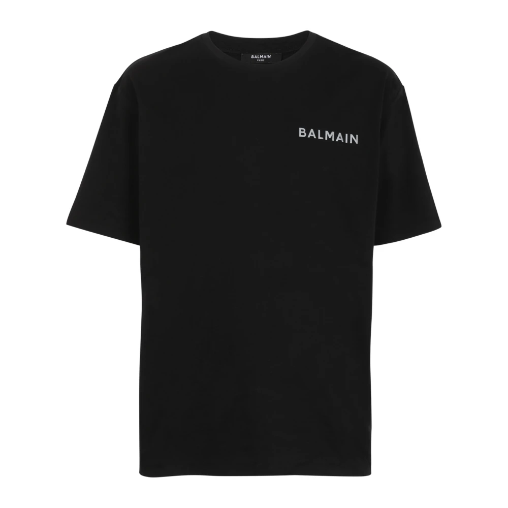 Balmain - Tops > T-Shirts - Black - Balmain - Modalova