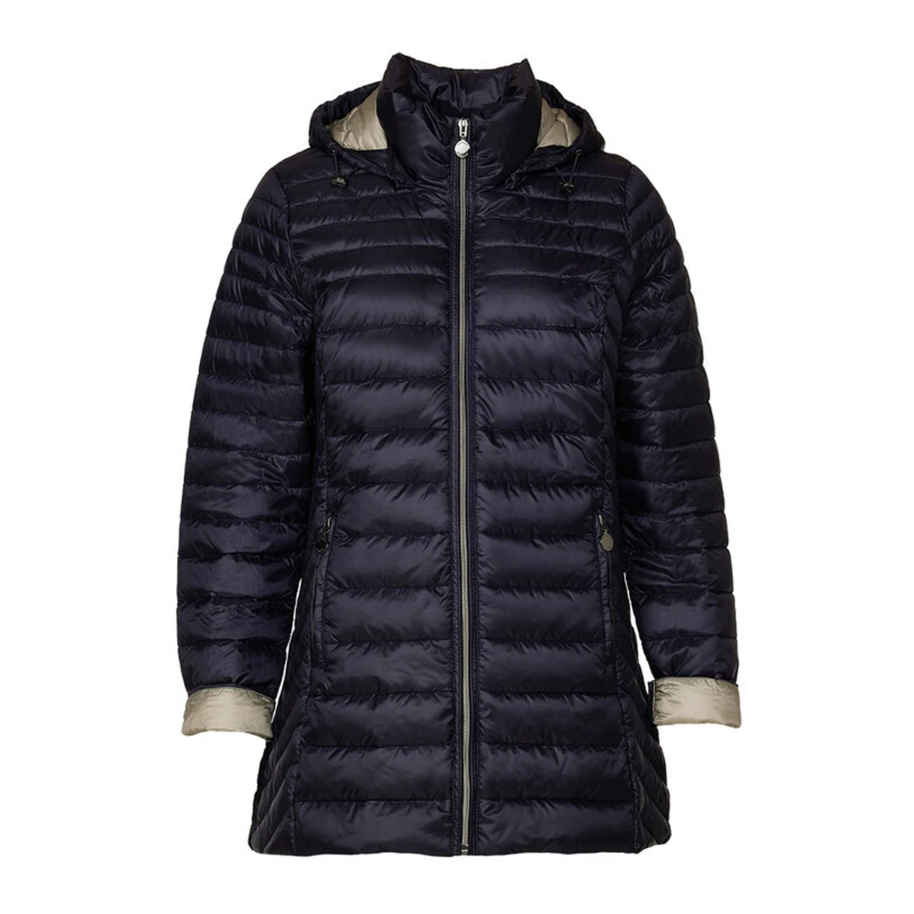 Danwear Lichtgewicht donsjack Marine Groen Blue Dames