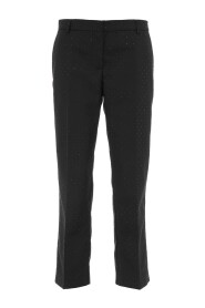Czarne Spodnie dla Kobiet, AW23