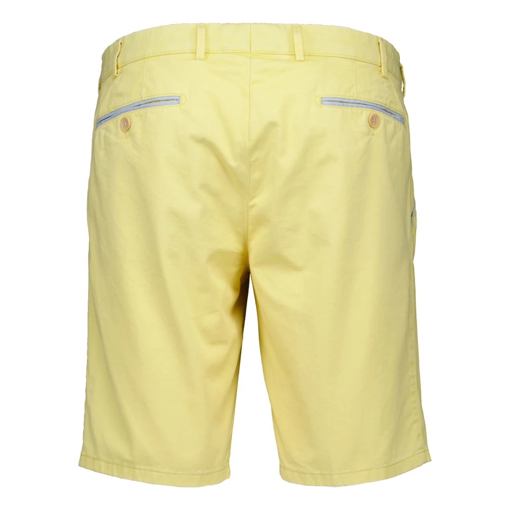 Meyer Gele Bermuda Shorts Palma Stijl Yellow Heren