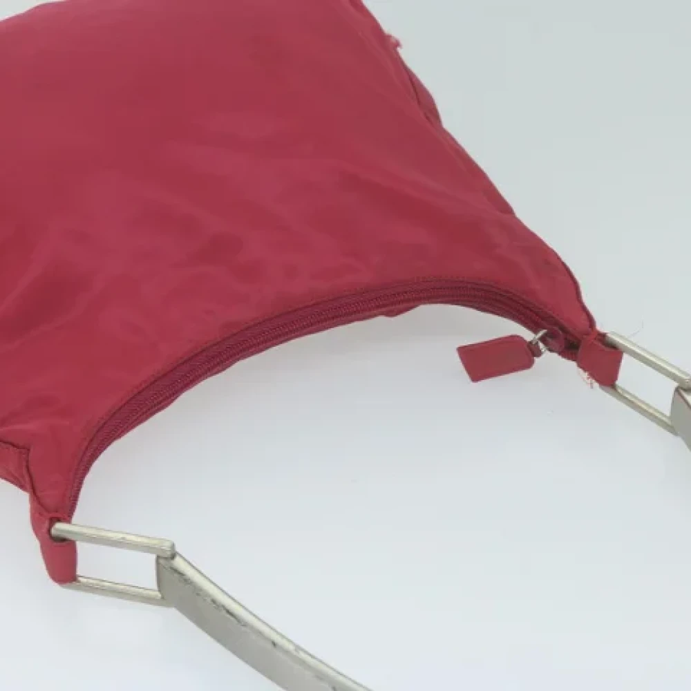 Prada Vintage Pre-owned Nylon prada-bags Pink Dames