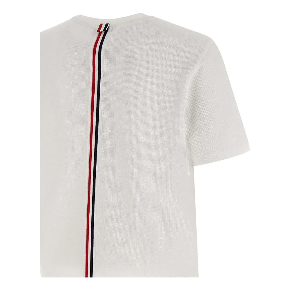 Thom Browne Witte T-shirts en Polos voor heren White Heren