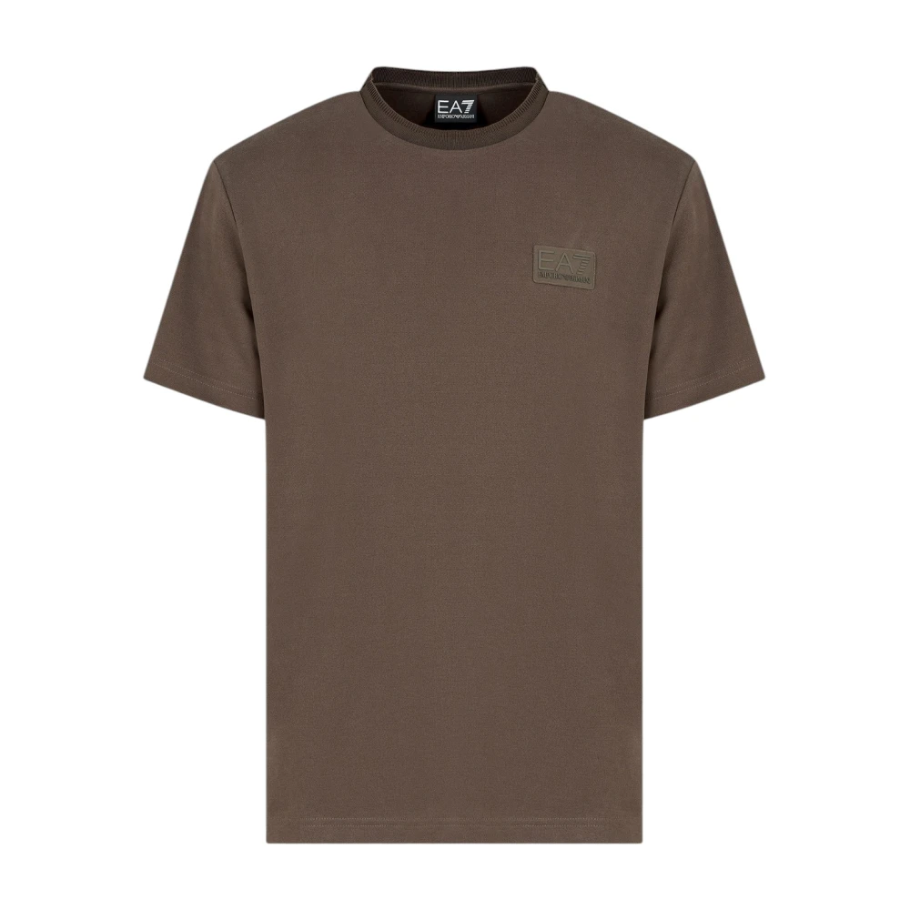 Emporio Armani Men's Brown T-Shirts, Xl, T-Shirt