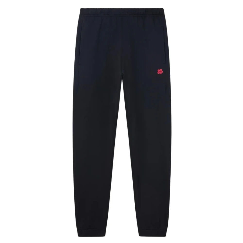 Kenzo Bloem klassieke joggingbroek in zwart Black Heren