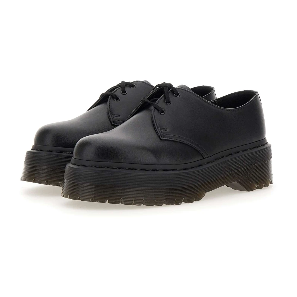 Dr. Martens Zwarte platte schoenen Black Dames