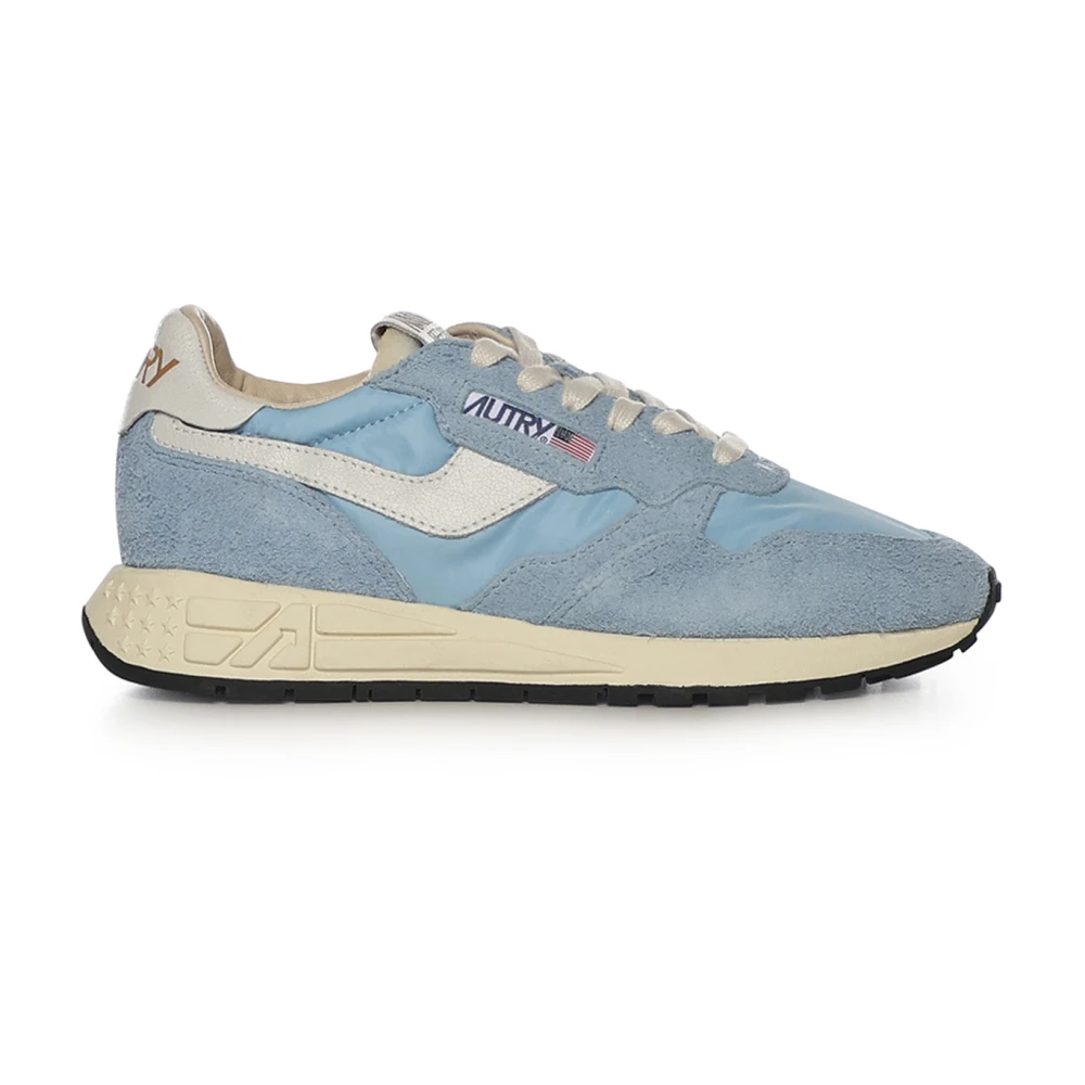 Autry Women's Blue Sneakers, 5 Uk, Reelwind Low