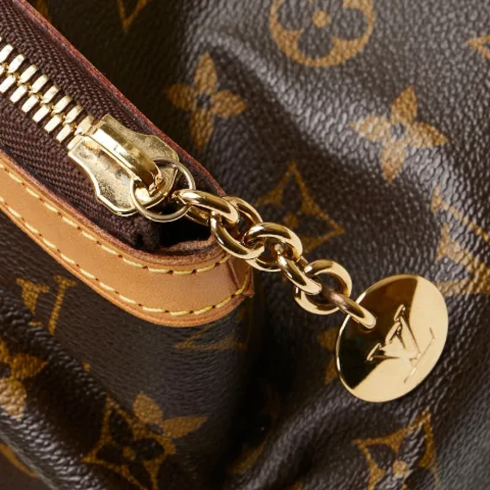 Louis Vuitton Vintage Pre-owned Canvas handbags Brown Dames