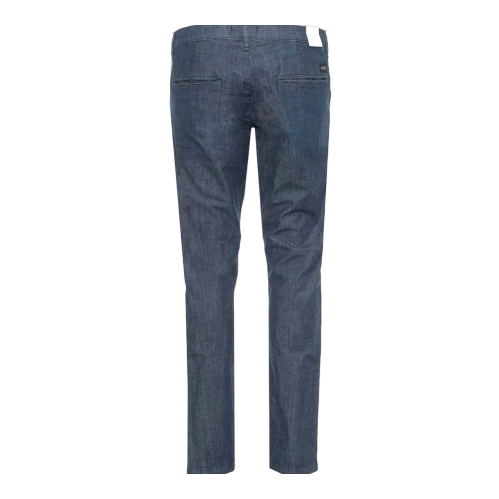 Guess Chino Broek Blue Heren