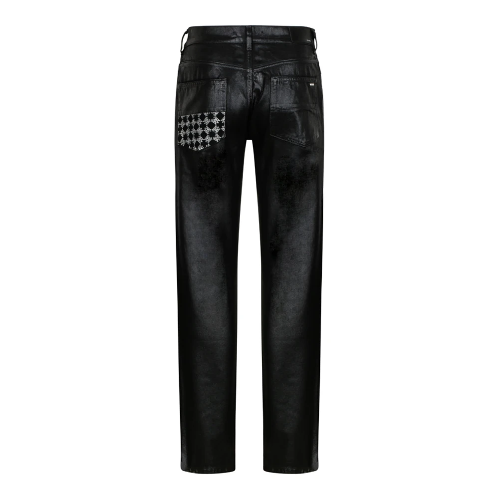 Amiri Black Wax MX1 Jeans Black Heren
