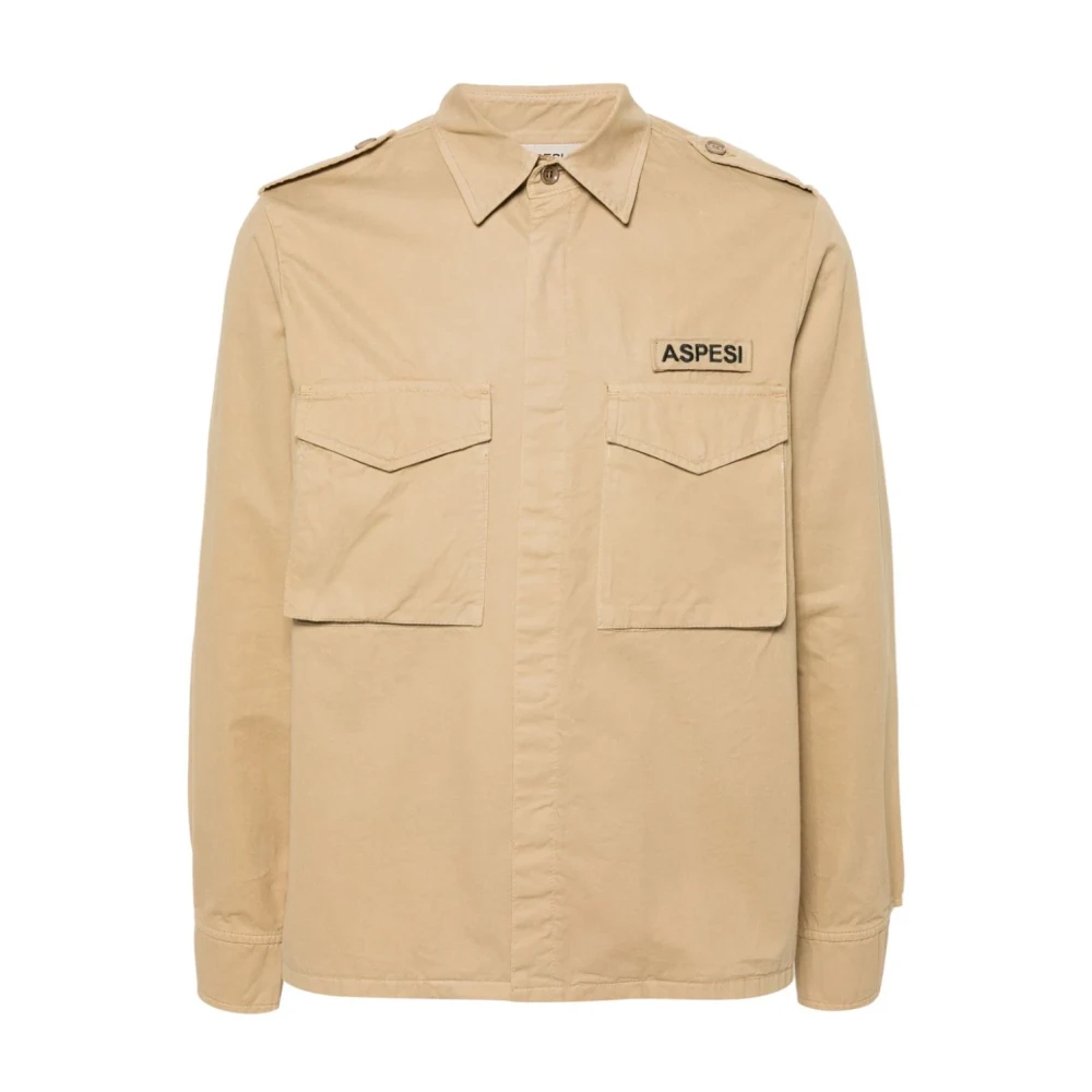 Aspesi Field Shirt Sand Beige, Herr