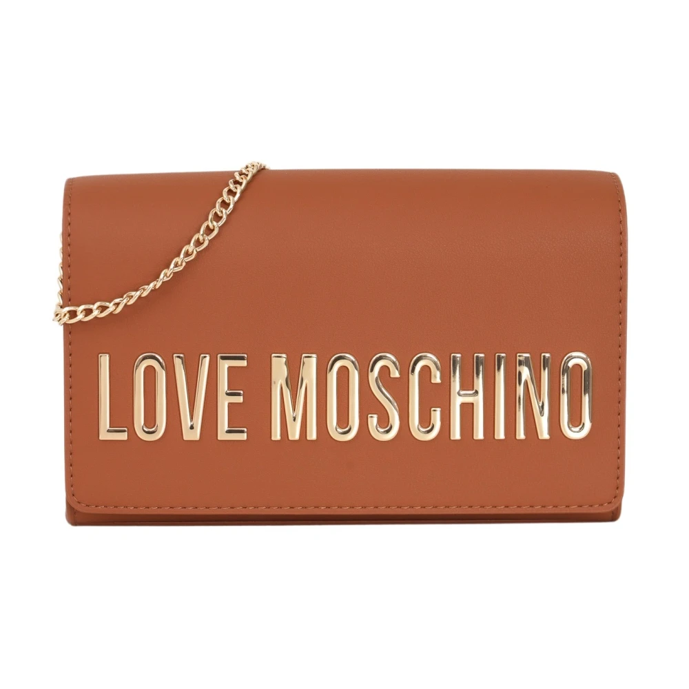 Love Moschino Stijlvolle Dameshandtas van Moschino Brown Dames