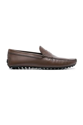 Präglad Logga Loafers