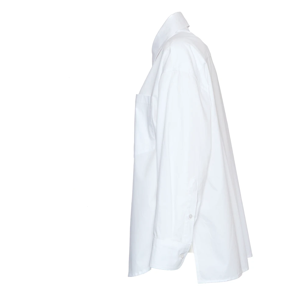 Dondup Wit Elegant Overhemd White Dames