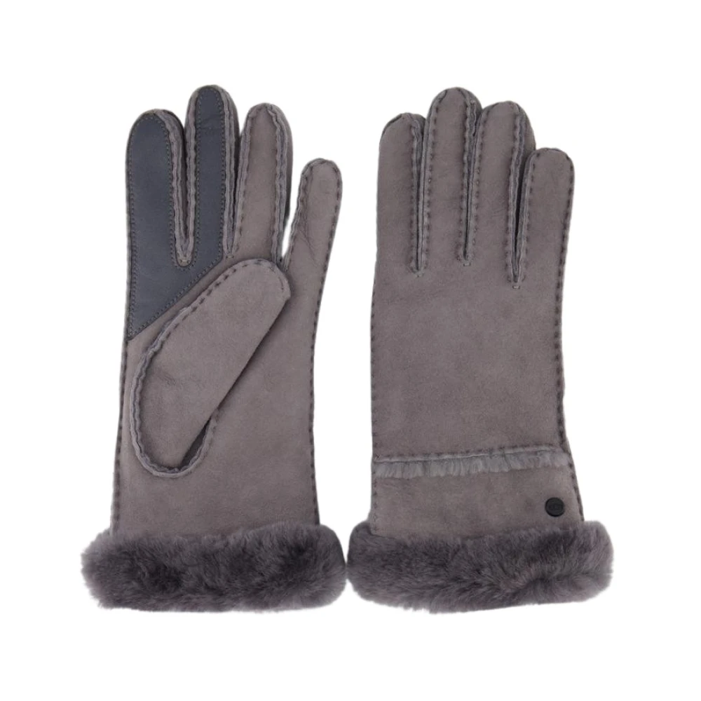 Ugg Dames Sheepskin Gloves Metal Gray Dames