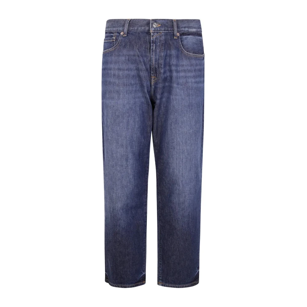 7 For All Mankind Wijde Denim Roadmap Jeans Blue Heren