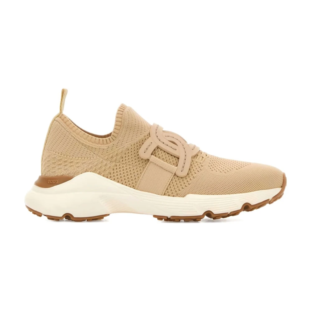 Tod’s Gebreide Instap Sneakers Dames Schoenen Beige