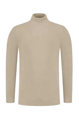 Essential Stickad Mockneck