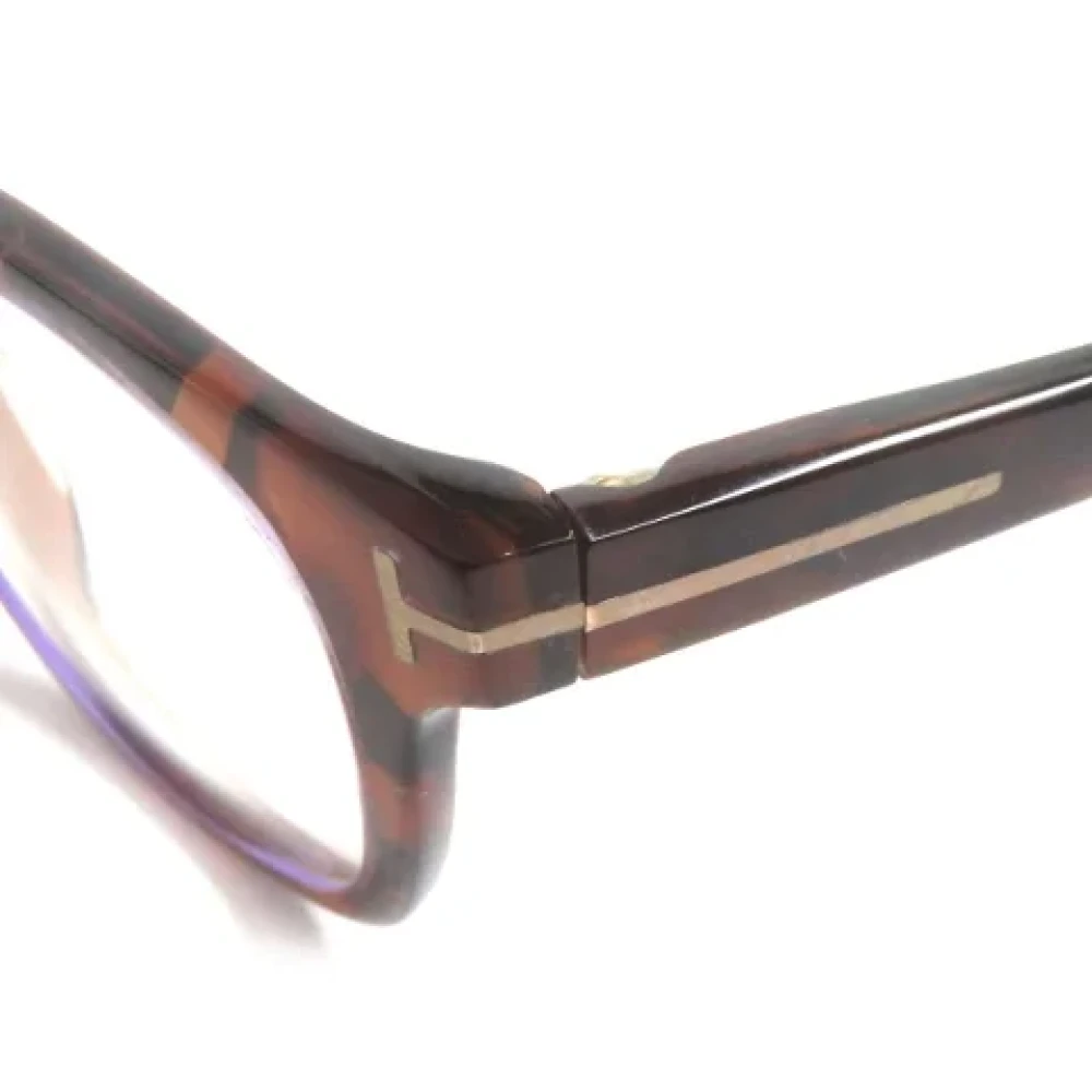 Tom Ford Pre-owned Glass sunglasses Brown Heren