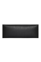 black-long-clutch-with-engraved-logo