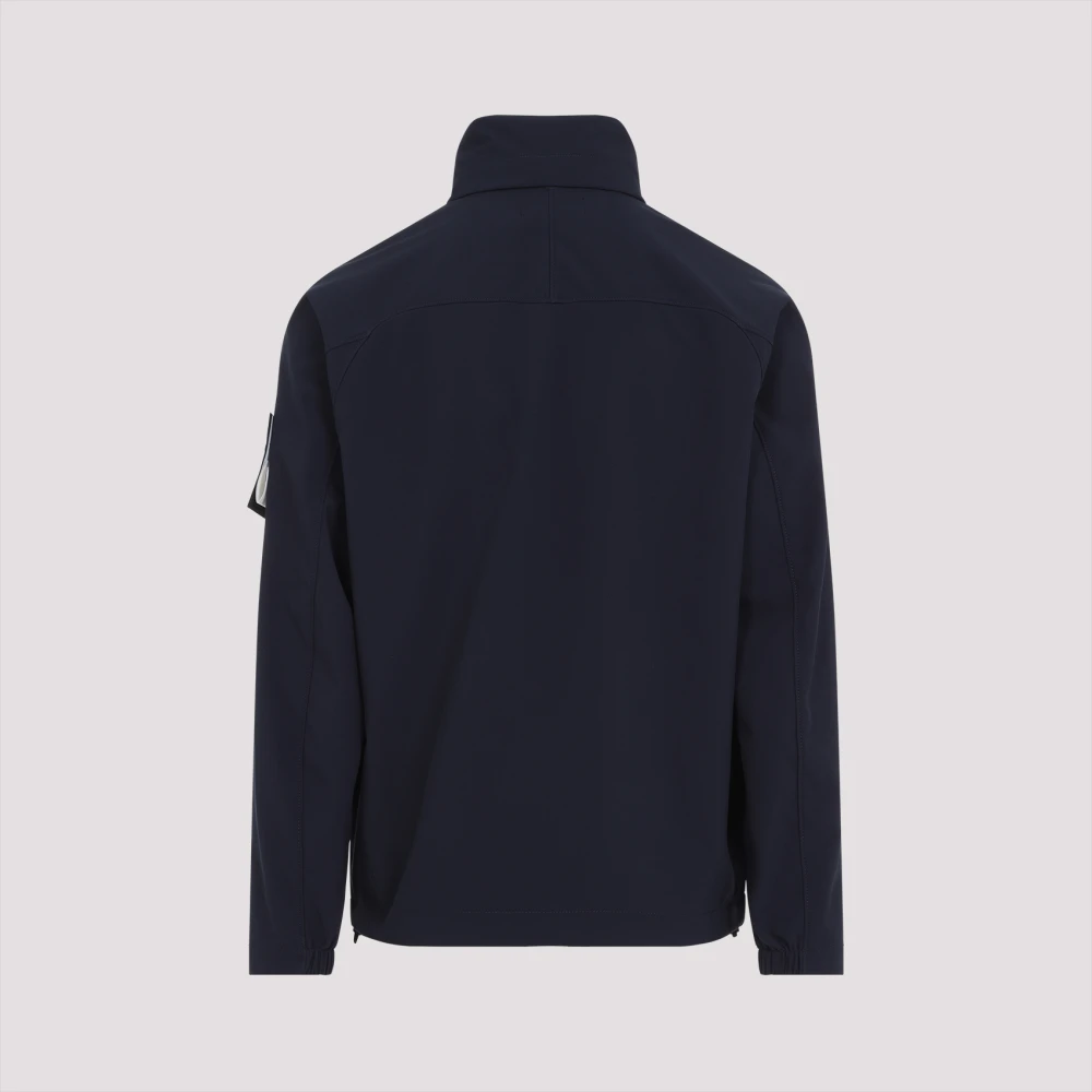 Stone Island Blauwe Jas voor Mannen Blue Heren