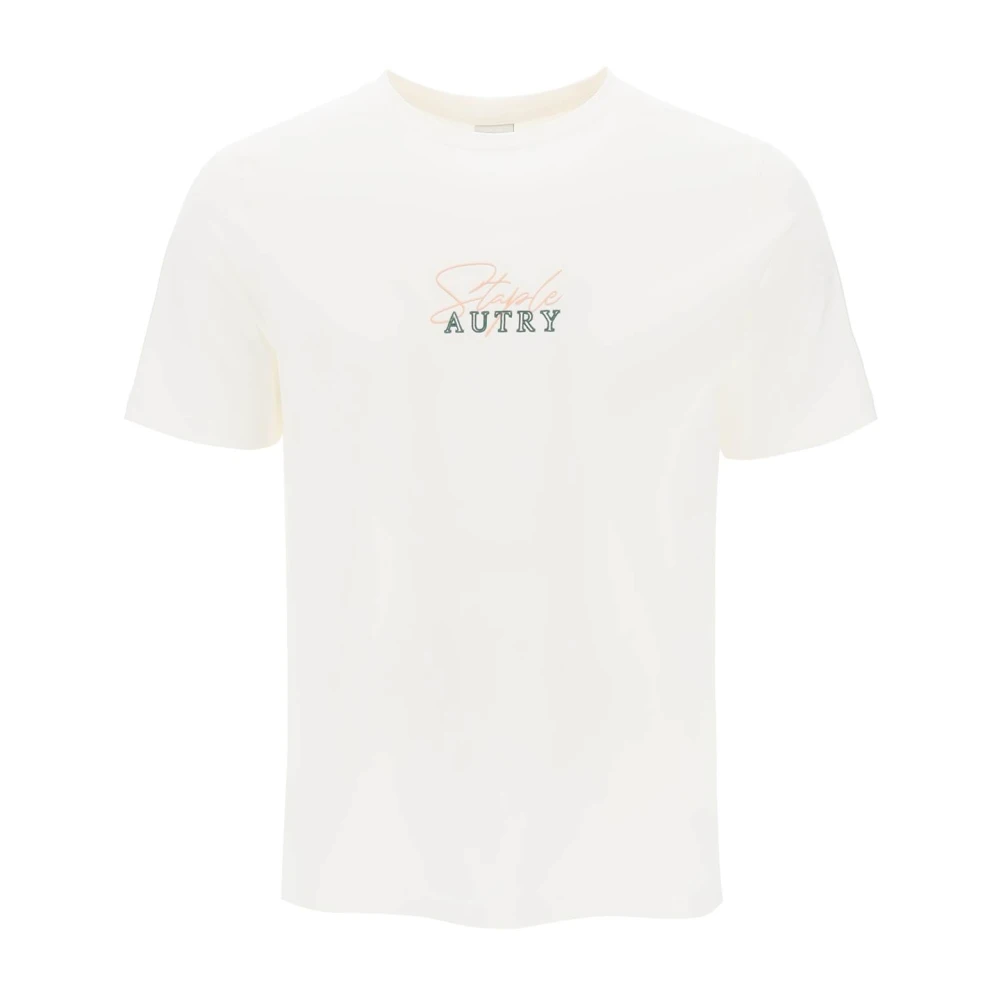 Autry Jeff Staple T-shirts en Polos Wit White Dames