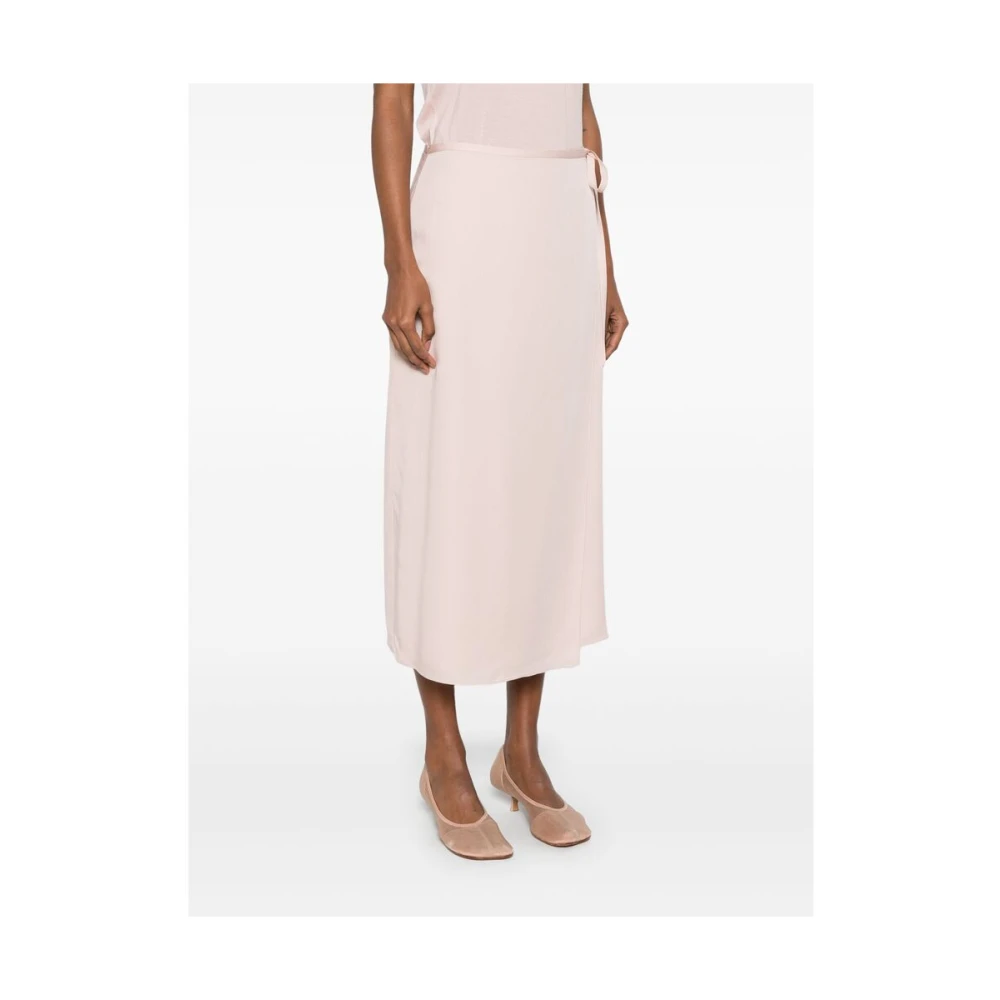 Theory Roze Rok met Wijde Zoom Pink Dames