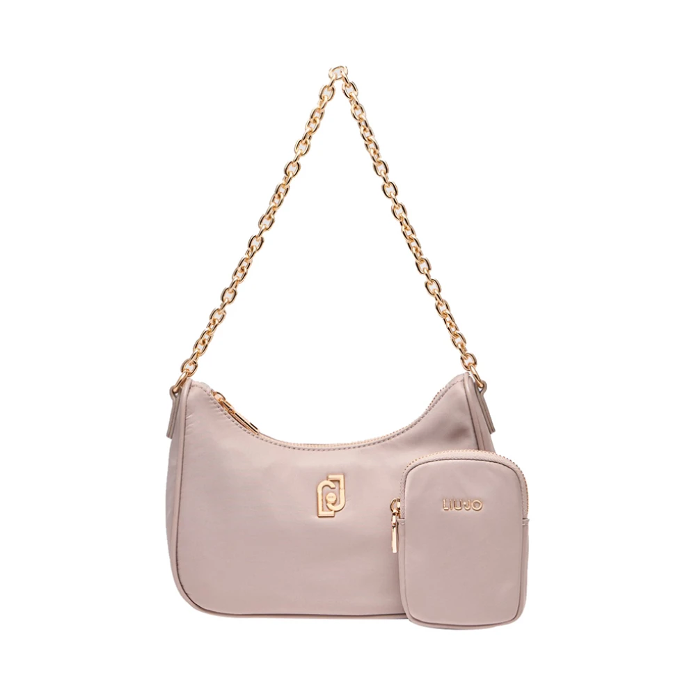 Liu Jo Elegante Beige Schoudertas Beige Dames