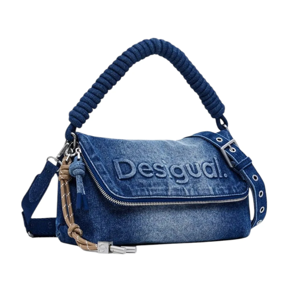 Desigual Lente Zomer Dames Medium Tas Collectie Blue Dames