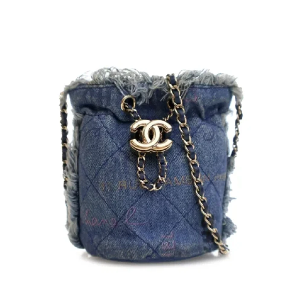 Pre-owned > Pre-owned Bags > Pre-owned Bucket Bags - - Chanel Vintage - Modalova