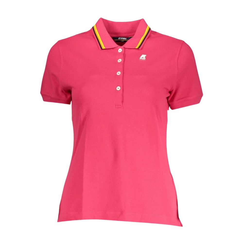 K-way Polo Shirts Pink Dames