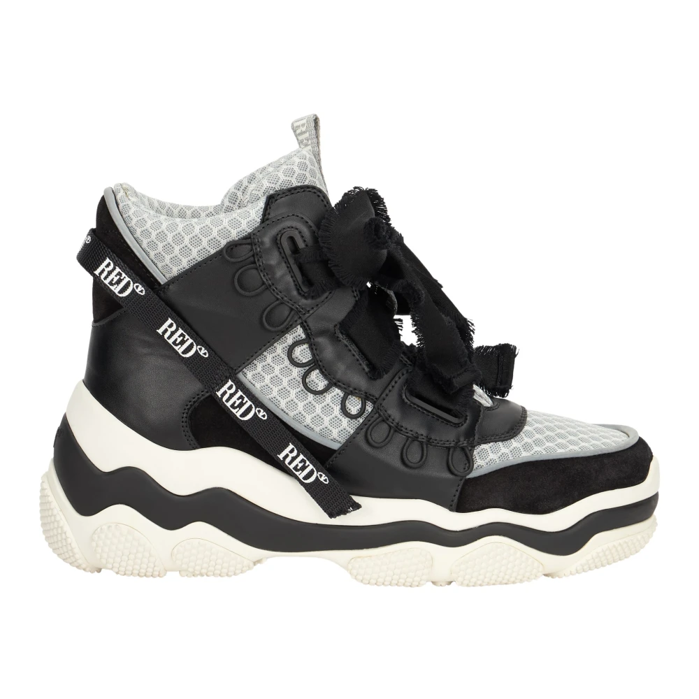 Valentino High-top Sneaker Dames Schoenen Zwart