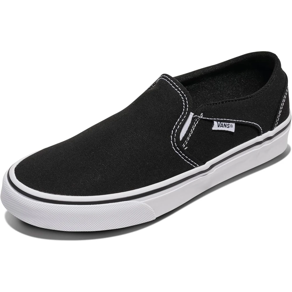 Vans Asher Slip-On Dames Schoenen Zwart