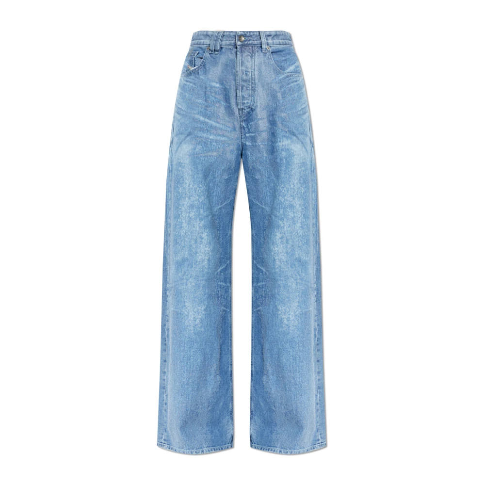 Diesel Kvinno Blå Jeans Dam, W28 L32, Bomull, 1996 D-Sire-Fsi Jeans