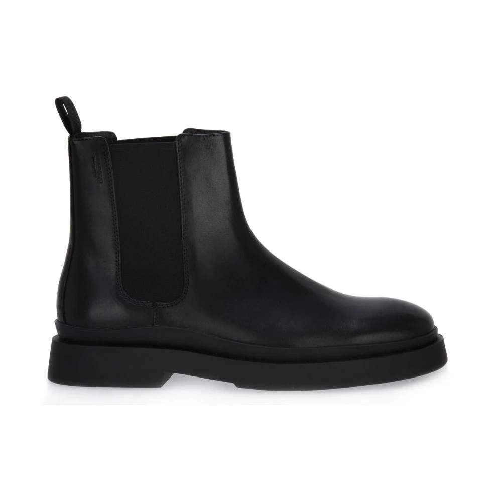 Vagabond Shoemakers Mike Cow Leather Svarta Chelsea Stövlar Black, Herr