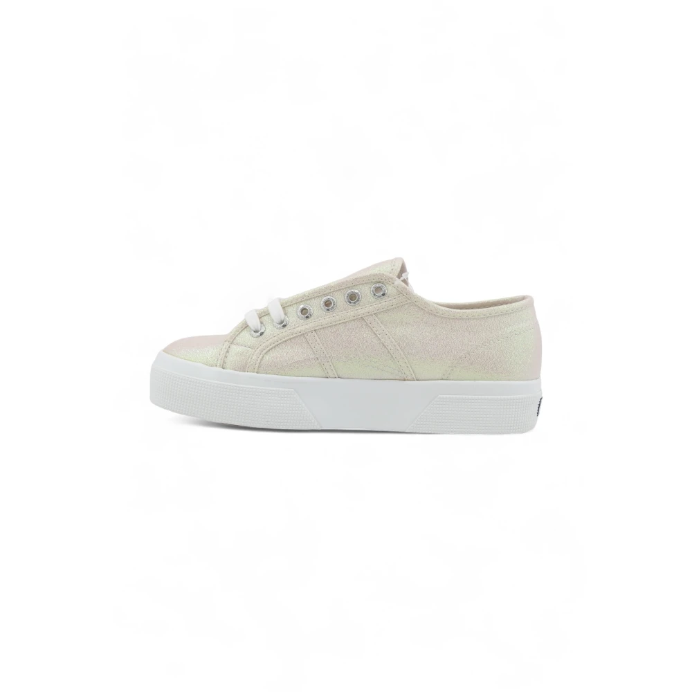 Superga Damen Beige Schuhe, 35 Eugröße: