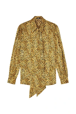 Cheetah Allover Silk Shirt