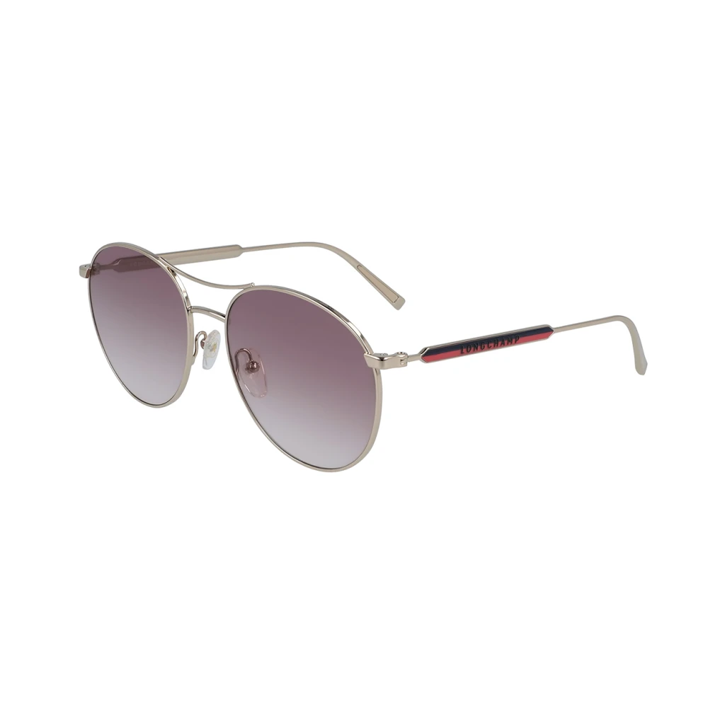 Longchamp Women's Gray Stylish Metal Sunglasses - Sunglasses - 56 Mm - Accessories