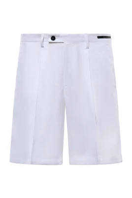 Bermudashorts med veck