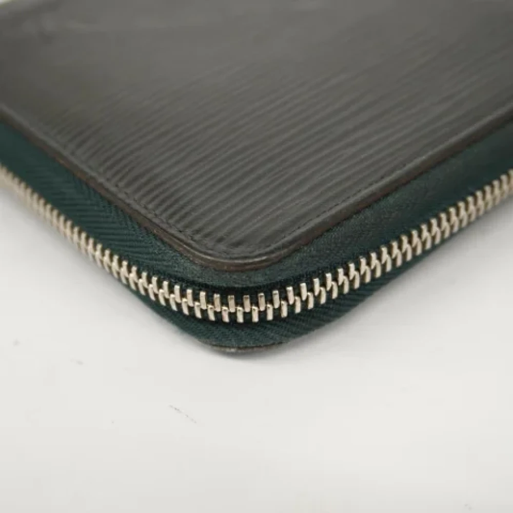 Louis Vuitton Vintage Pre-owned Fabric wallets Black Dames