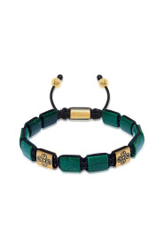The Dorje Flatbead Collection - Green African Jade and Gold
