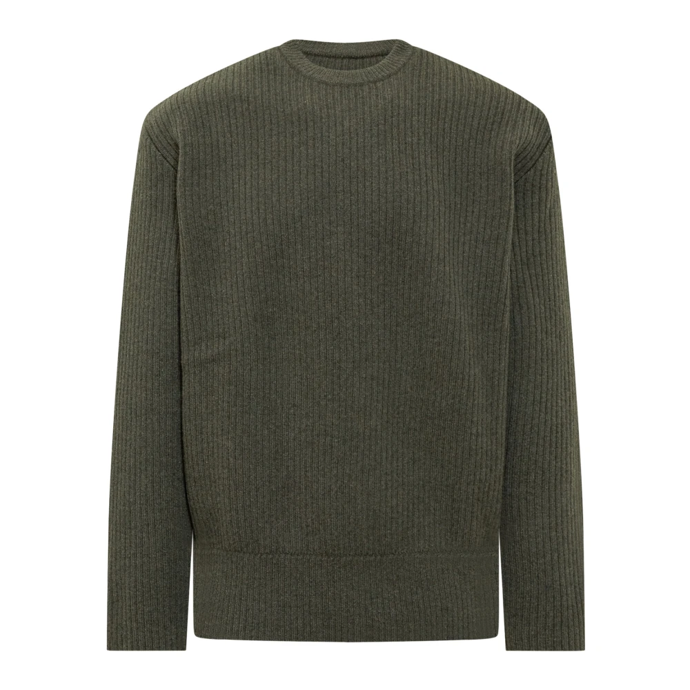 Givenchy Oversized Trui met Ronde Hals Green Heren
